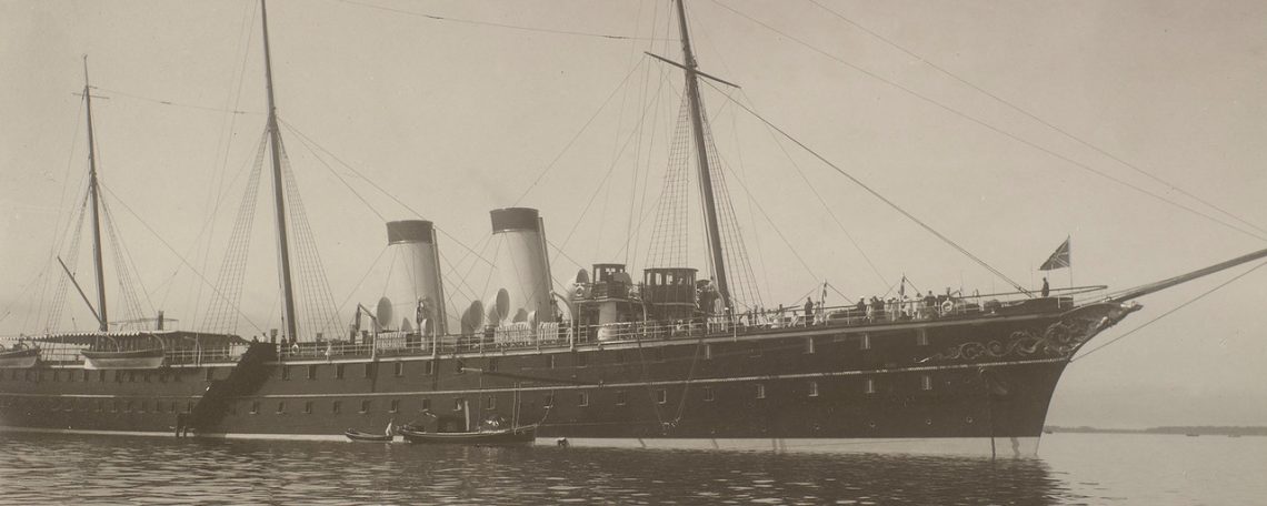 1908. Встреча короля Эдуарда VII и императора Николая II в Ревельском заливе