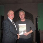В. А. Сафронов с автором книги