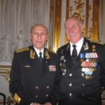 Адмирал Иванов В. П. встречает гостей