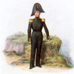 Штабс-офицер Гвардейского экипажа в виц-мундире,1810-1811гг.